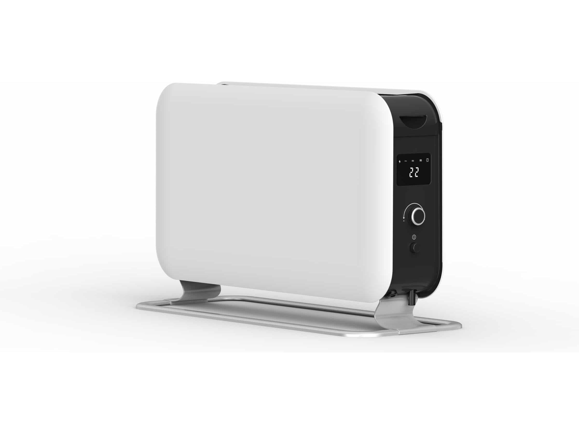 Mill Instant Max golvelement 2200W Led (vit) Fristående element