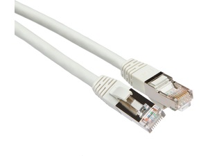 Nätverkskabel Cat6a grå 20m Nätverkskablar