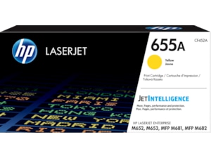 HP Toner 655A Gul Lasertoner