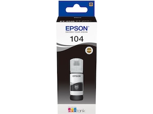 Epson Bläck 104 EcoTank Svart Bläckpatron