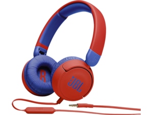 JBL Kids hörlurar med sladd, on-ear (röd) Hörlurar