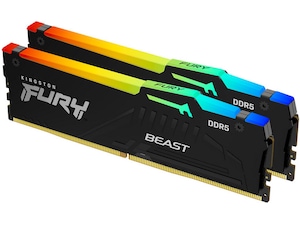 Kingston FURY Beast RGB DDR5 5200MHz 64GB Minne