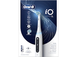 Oral-B iO 5S Eltandborste (vit) Eltandborste