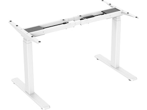 Elektrisk ram med minnesfunktion (vit) Chassi / bordsben