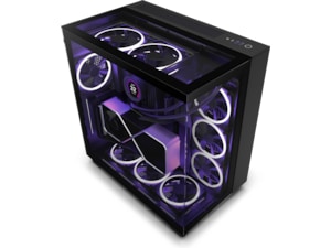 NZXT H9 Elite Dual Chamber Mid Tower (svart) Midi tower