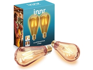 Innr smart WiFI-lampa E27 vintage 2pk LED-lampor & glödlampor
