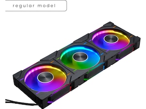 Phanteks D30 120mm DRGB Fläkt 3pack (svart) Fläkt