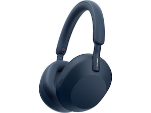 Sony WH-1000XM5 trådlösa hörlurar, Over-Ear (blå) Hörlurar