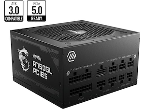 MSI MAG A750GL PCIE5 750W PSU Nätaggregat