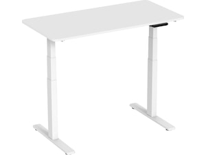 Ergonomiskt höj-/sänkbord 120cm (vit) Skrivbord