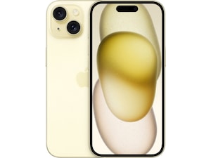 iPhone 15 256GB (gul) Mobiltelefoner