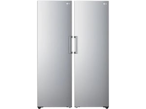 LG GLT51PZGSZ Kylskåp (stål) + Frysskåp Kylskåp