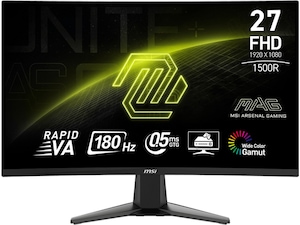 MSI 27" gamingskärm MAG 27C6F Datorskärm
