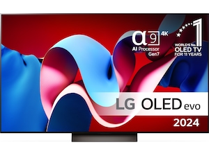 LG 65'' OLED evo C4 4K TV (2024) OLED65C44LA 60 - 69 tums TV