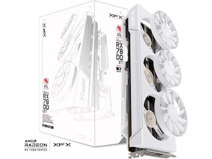 XFX Quicksilver AMD Radeon RX 7800 XT Magnetic Air (vit) Grafikkort