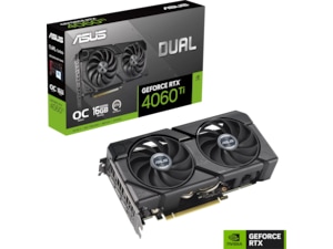 ASUS Dual GeForce RTX 4060 Ti EVO OC Grafikkort