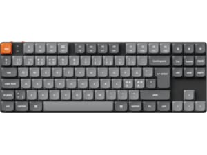 Keychron K1 MAX QMK/VIA Gateron Red trådlöst gamingtangentbord Gamingtangentbord