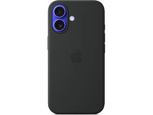 Apple iPhone 16 Silikonskal (svart) Skydd