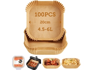 Cosori Airfryer Bakpapper Square 100pk Airfryer