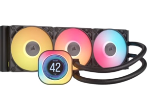 Corsair iCUE LINK TITAN 360 RX LCD AIO Kylare (svart) CPU - Vattenkylning