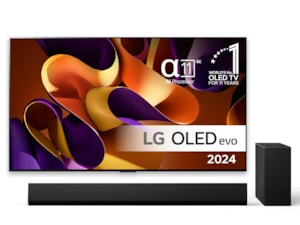 LG 65'' OLED evo G4 4K TV (2024) OLED65G45LW 60 - 69 tums TV