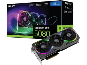 PNY GeForce RTX 5080 ARGB OC Grafikkort
