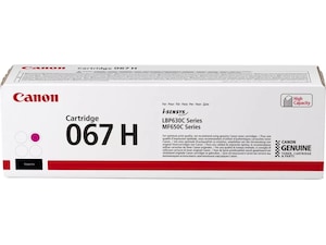 Canon toner 067 H Magenta Lasertoner