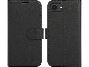 iiglo iPhone 16e 2-i-1 Plånboksfodral (svart) Skydd