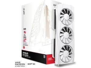 XFX Quicksilver AMD Radeon RX 9070 XT Gaming (vit) Grafikkort