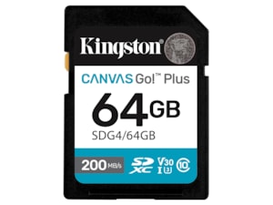 Kingston Canvas Go! Plus SDXC 64GB Minneskort