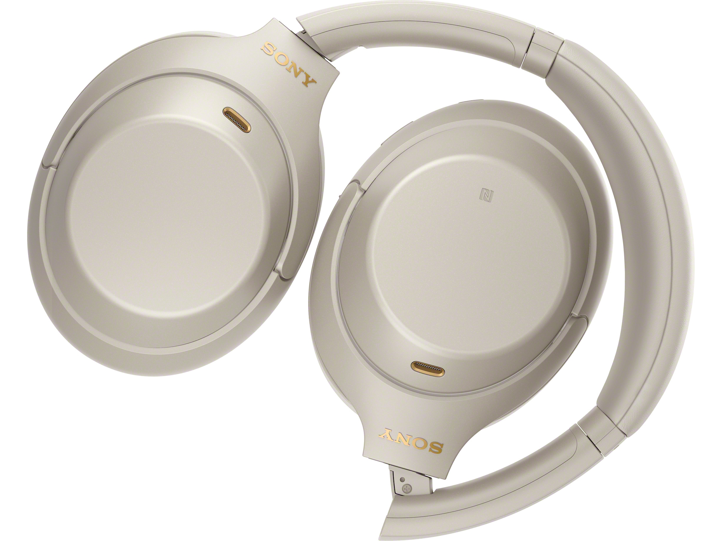 Sony WH-1000XM4 Trådlösa hörlurar, Over-Ear (silver) Hörlurar