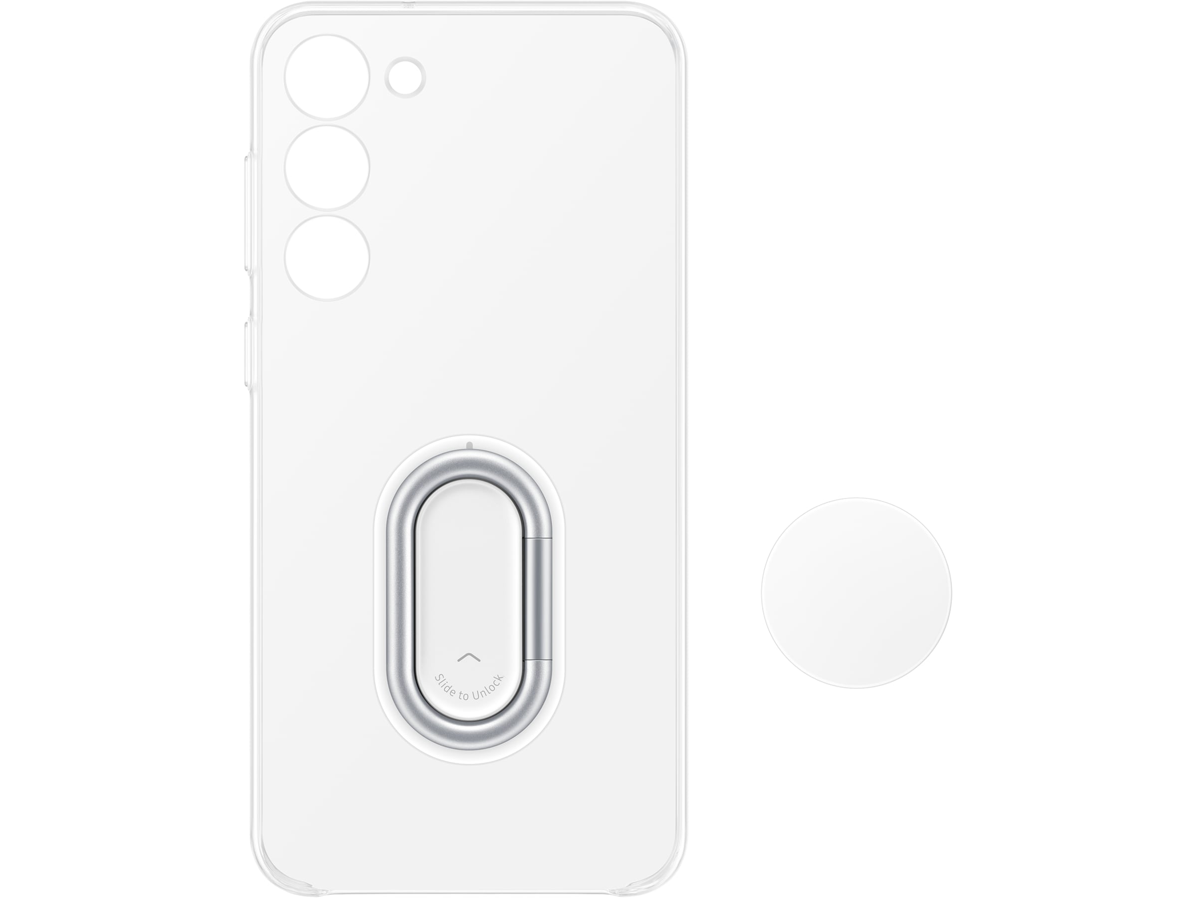 Galaxy S23+ Clear Gadget Case (transparent) Skydd