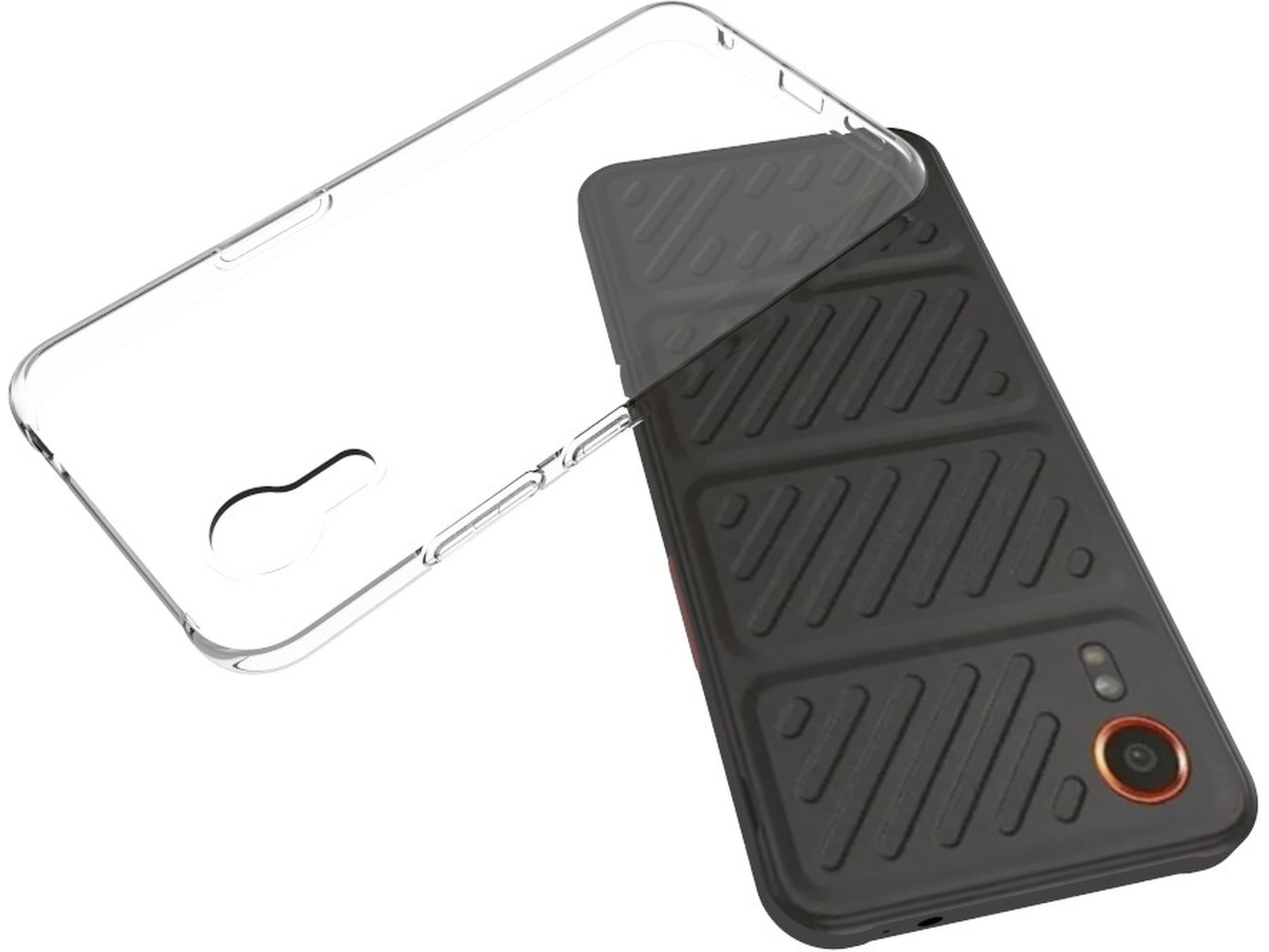 iiglo Samsung XCover 7 Silikonskydd (transparent) Skydd