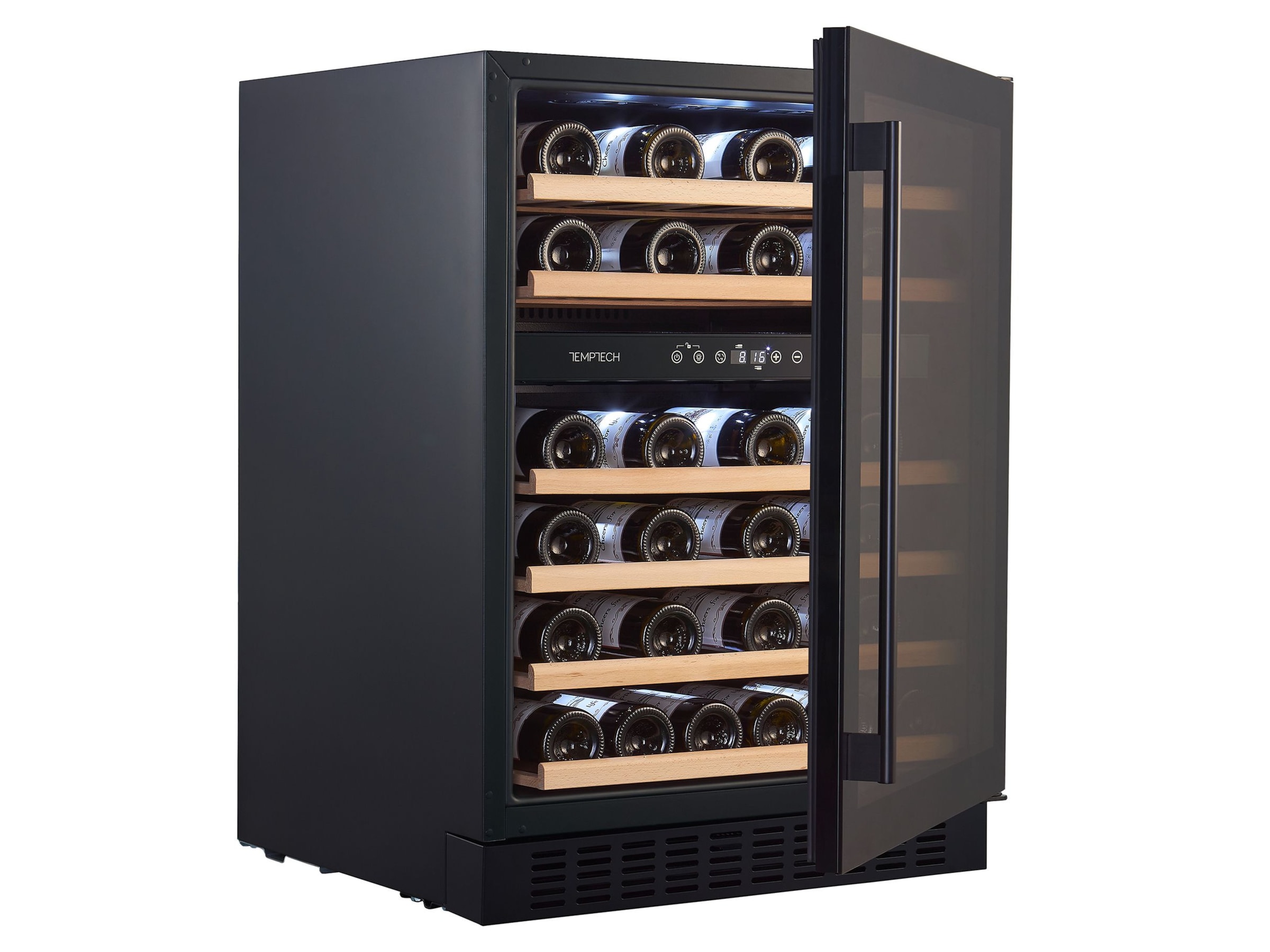 Temptech Classique CLX60DB vinkyl (46 flaskor) Fristående vinkyl