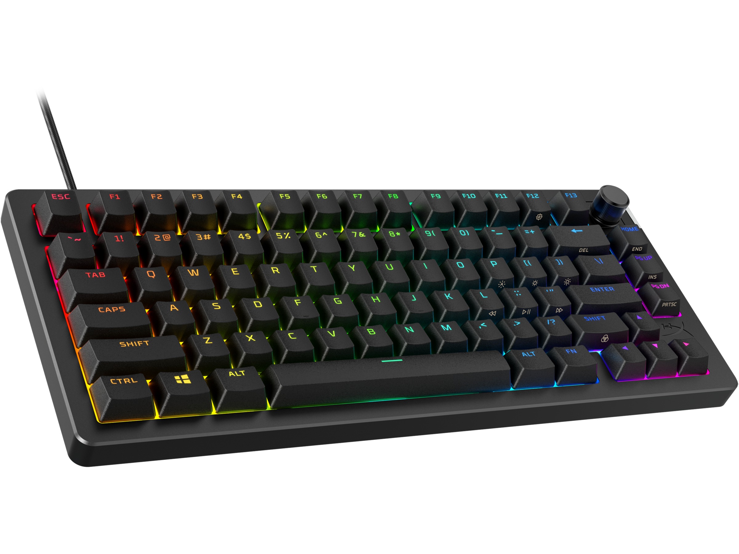 HyperX Alloy Rise 75 gamingtangentbord (svart) Gamingtangentbord