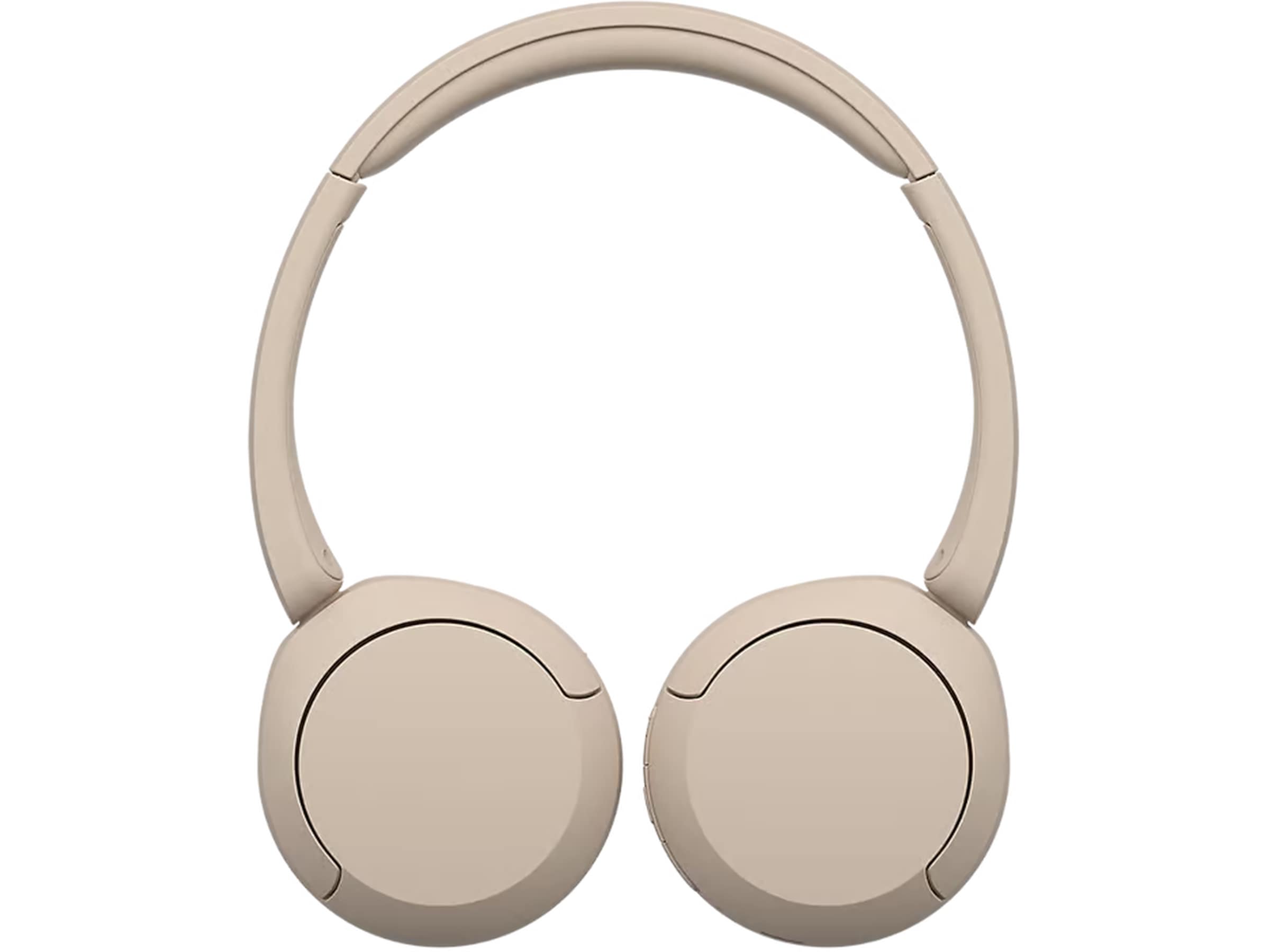 Sony WH-CH520 trådlösa hörlura, On-Ear (beige) Hörlurar