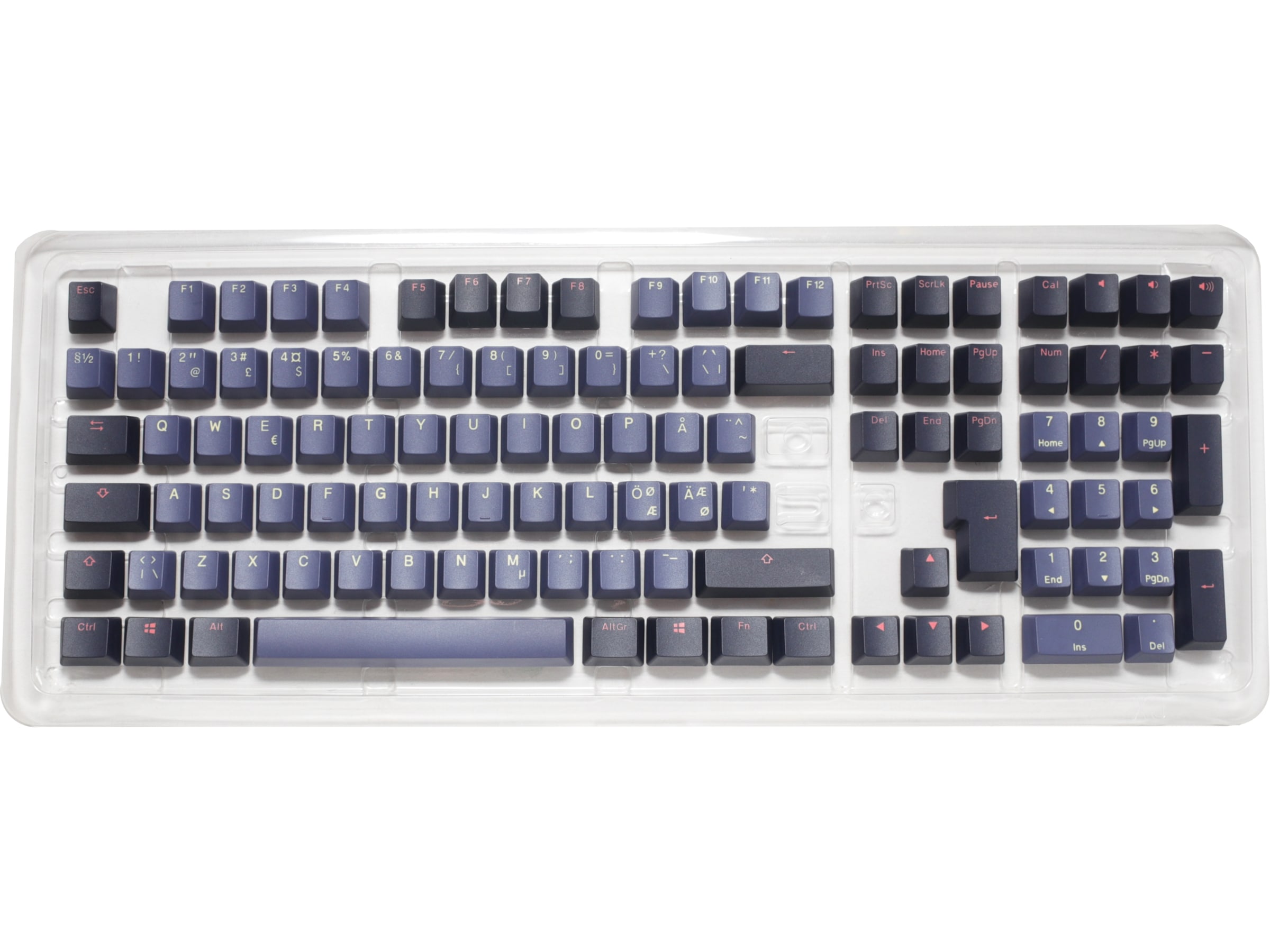 Ducky PBT Cosmic Keycaps (Blå/svart) Tillbehör