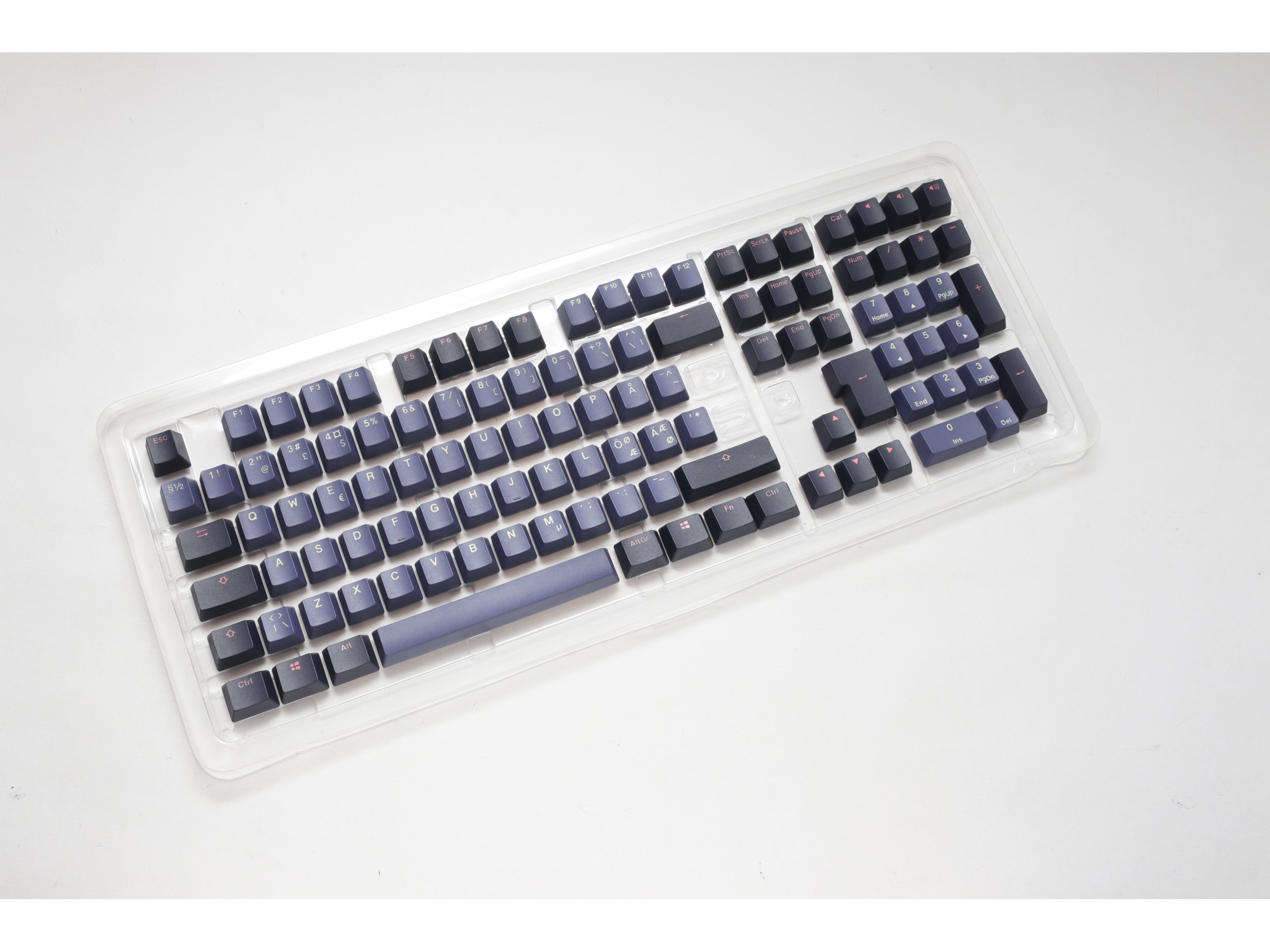Ducky PBT Cosmic Keycaps (Blå/svart) Tillbehör