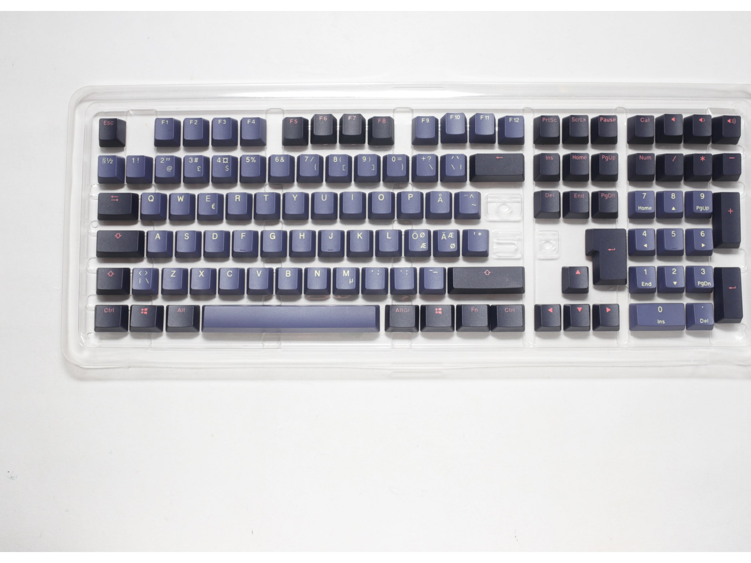 Ducky PBT Cosmic Keycaps (Blå/svart) Tillbehör