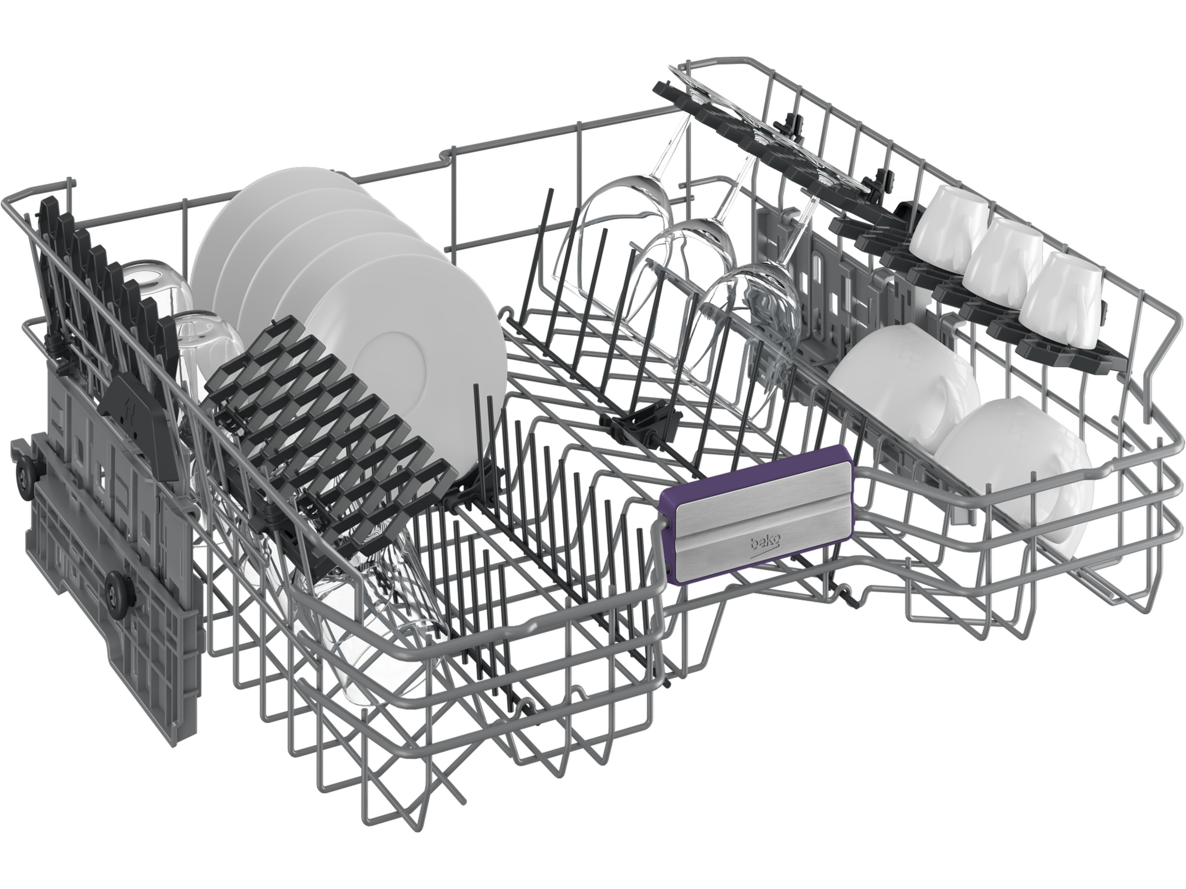 Beko BDIN38641D Diskmaskin Integrerad diskmaskin