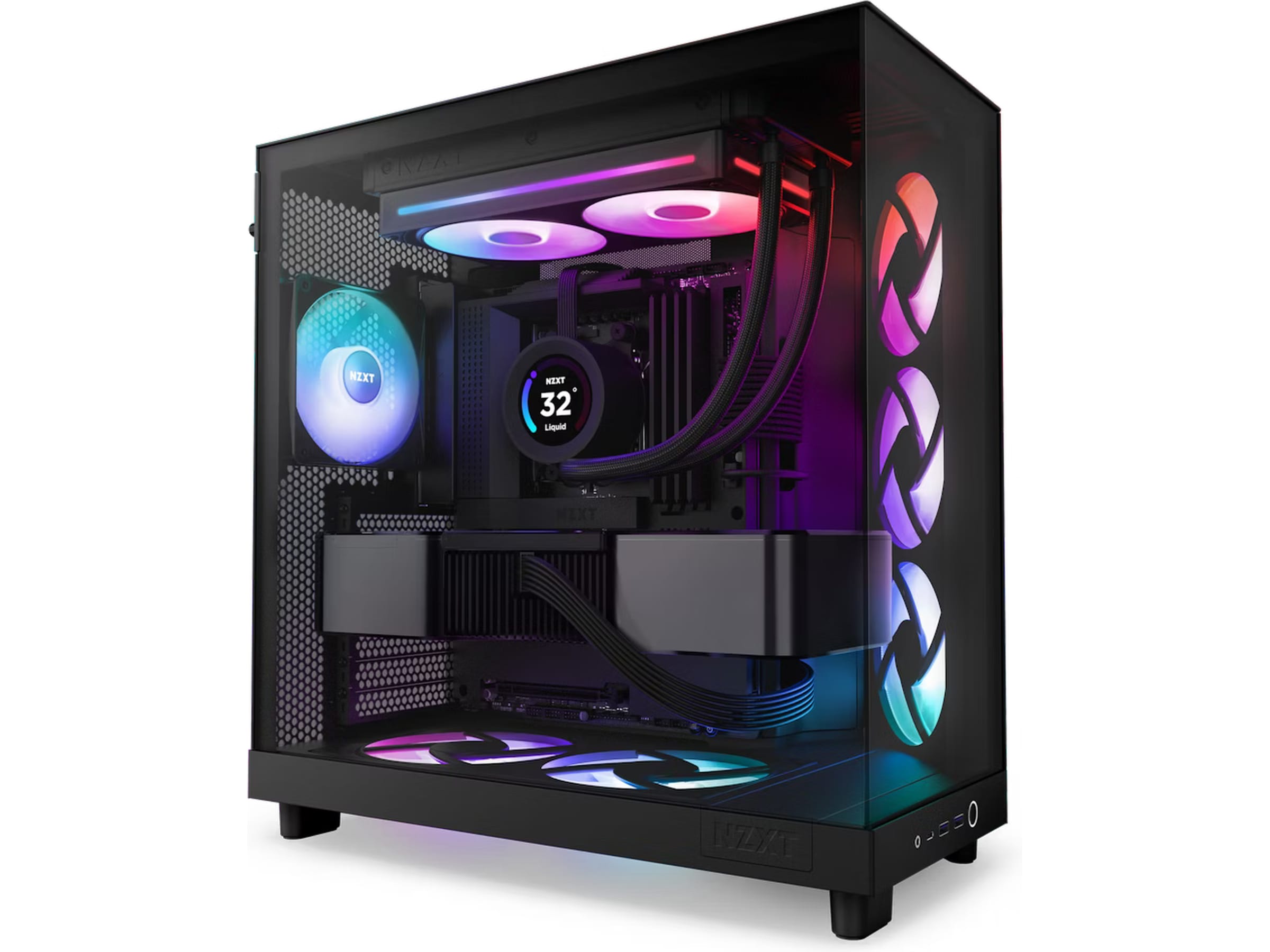 NZXT F240 RGB Core Kylare (svart) Fläkt