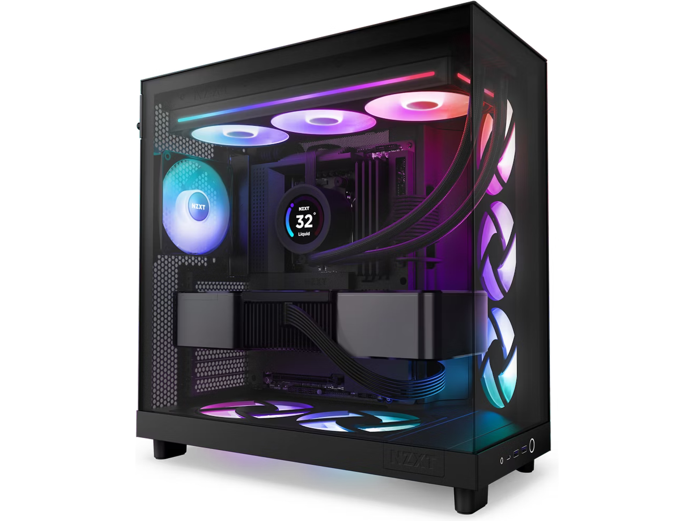 NZXT F360 RGB Core Kylare (svart) Fläkt