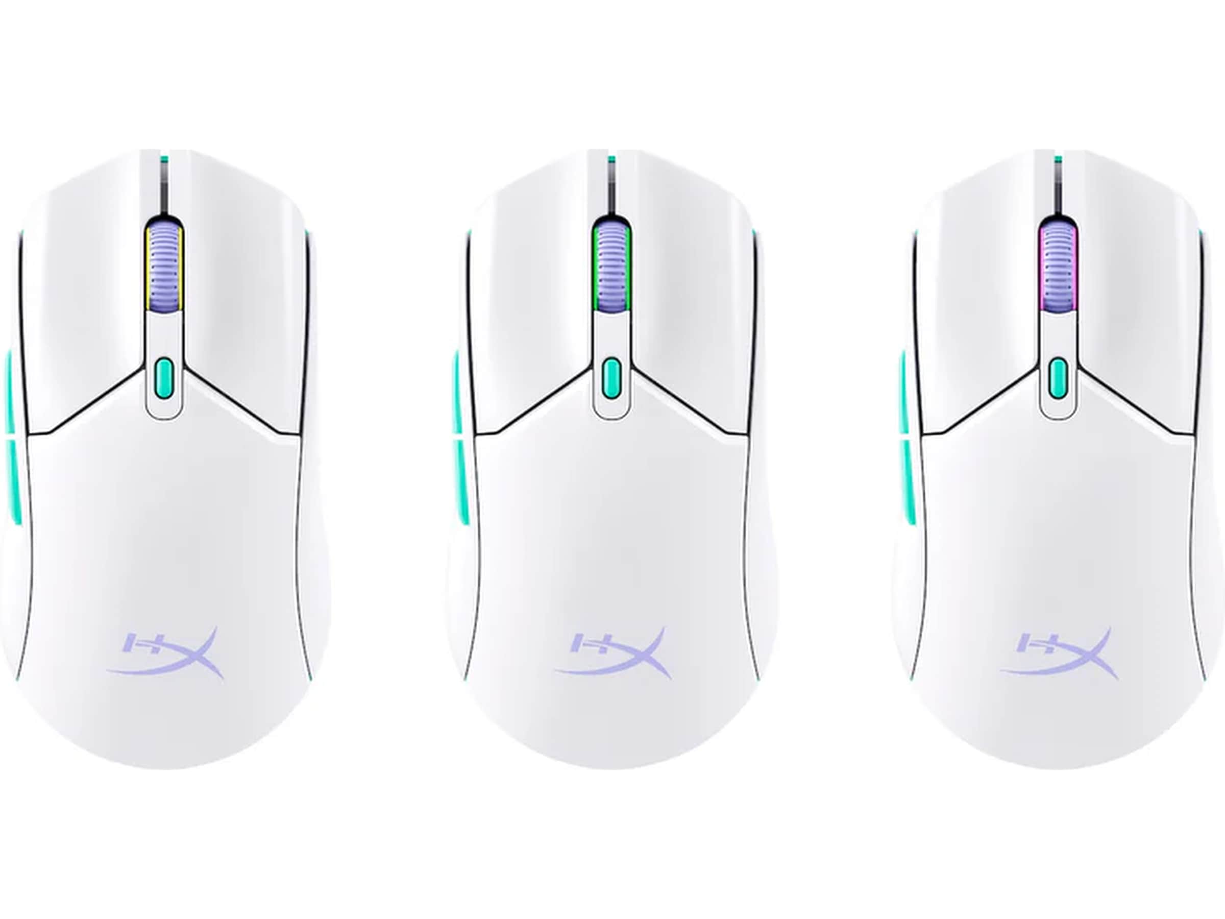 HyperX Pulsefire Haste 2 Core Trådlös Gamingmus (vit) Gamingmus