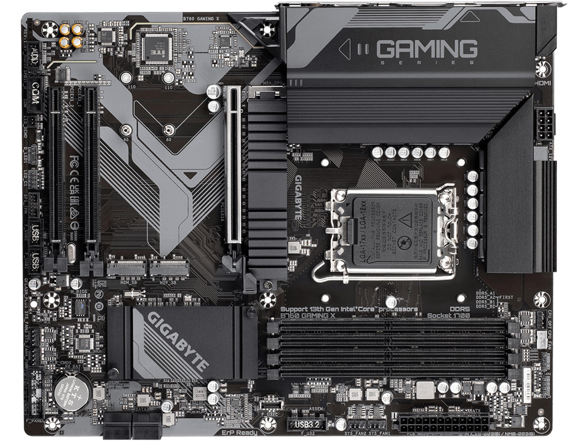 GIGABYTE B760 GAMING X Moderkort Intel Socket