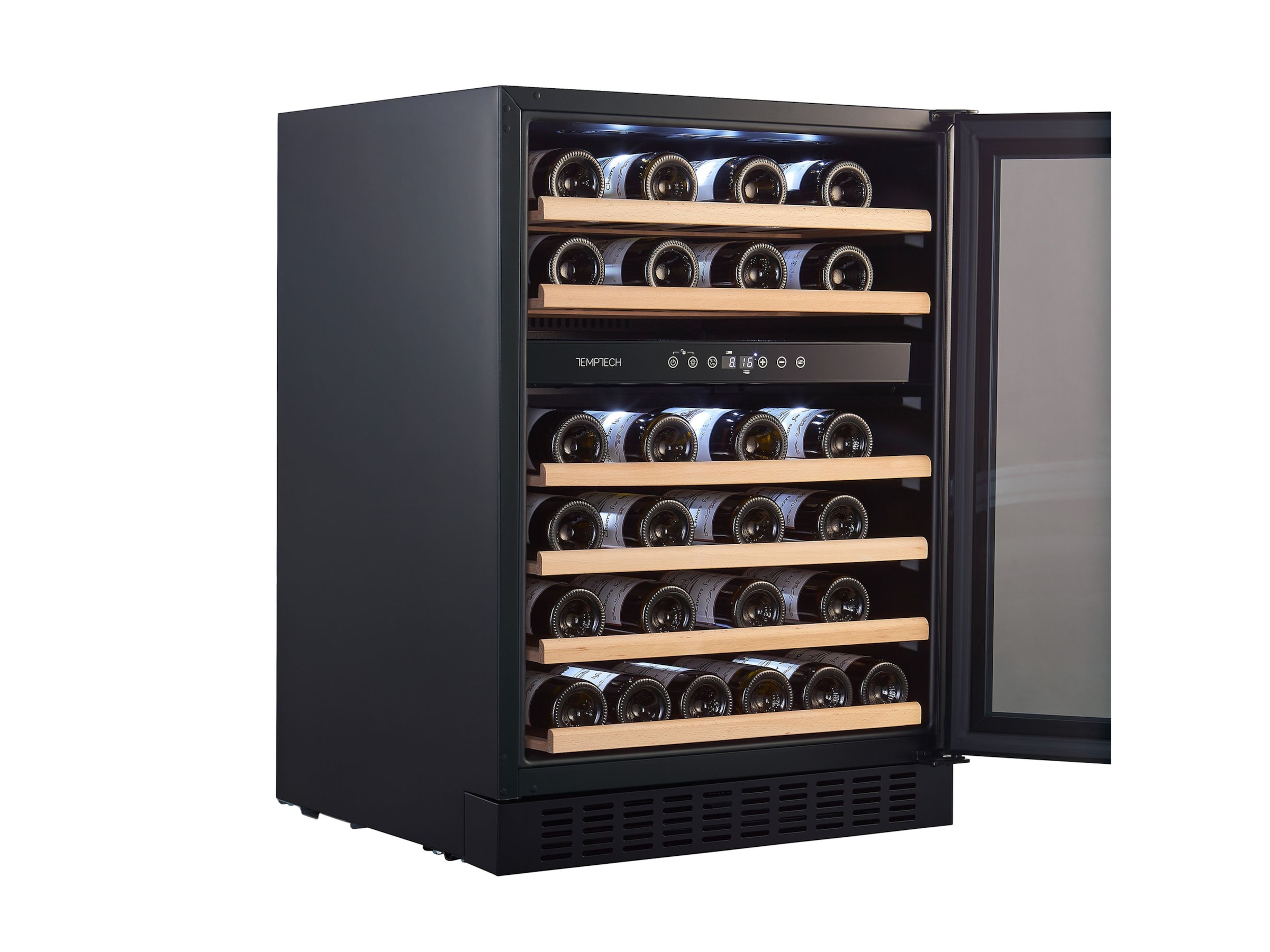 Temptech Classique CLX60DB vinkyl (46 flaskor) Fristående vinkyl