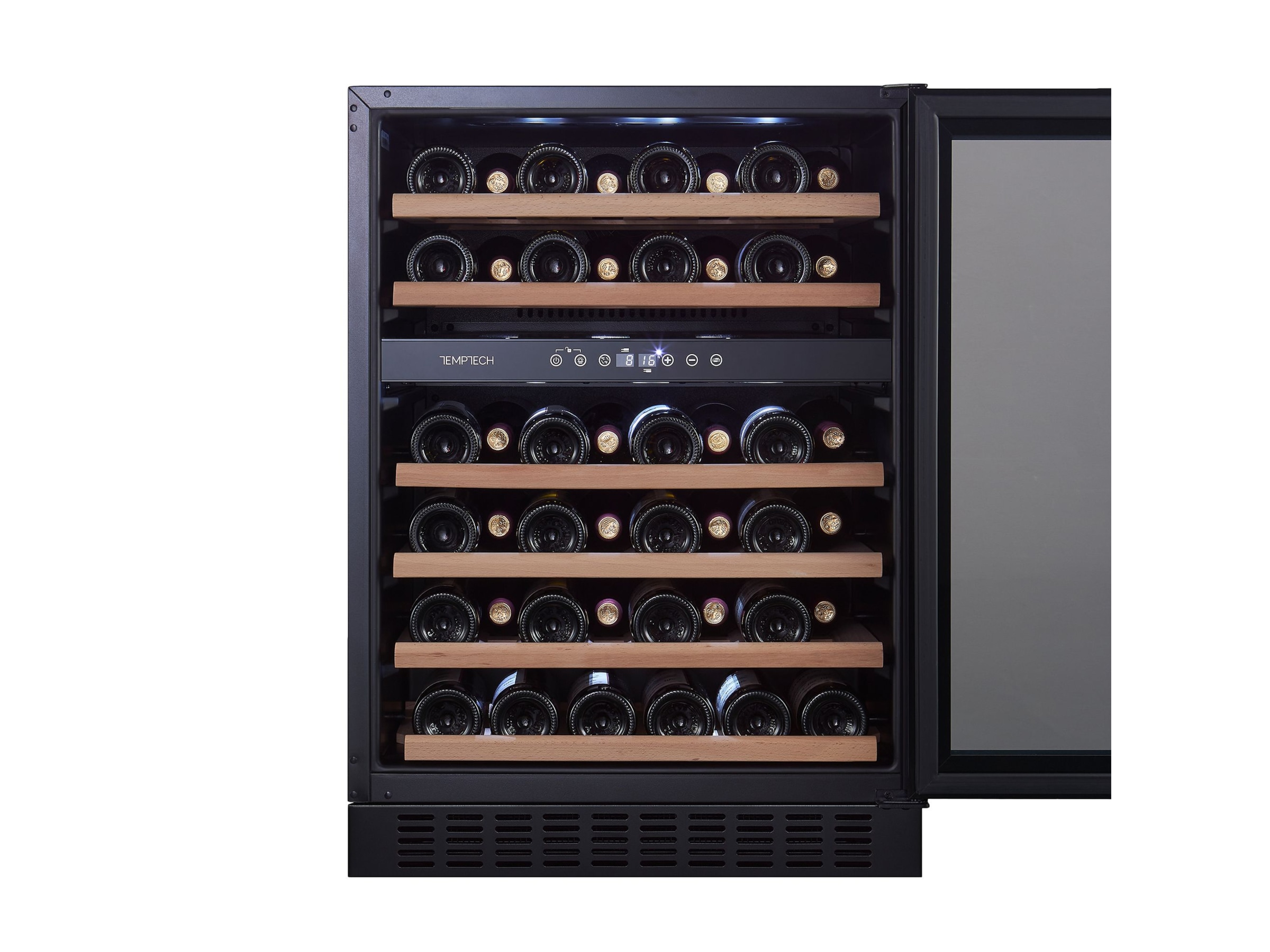 Temptech Classique CLX60DB vinkyl (46 flaskor) Fristående vinkyl