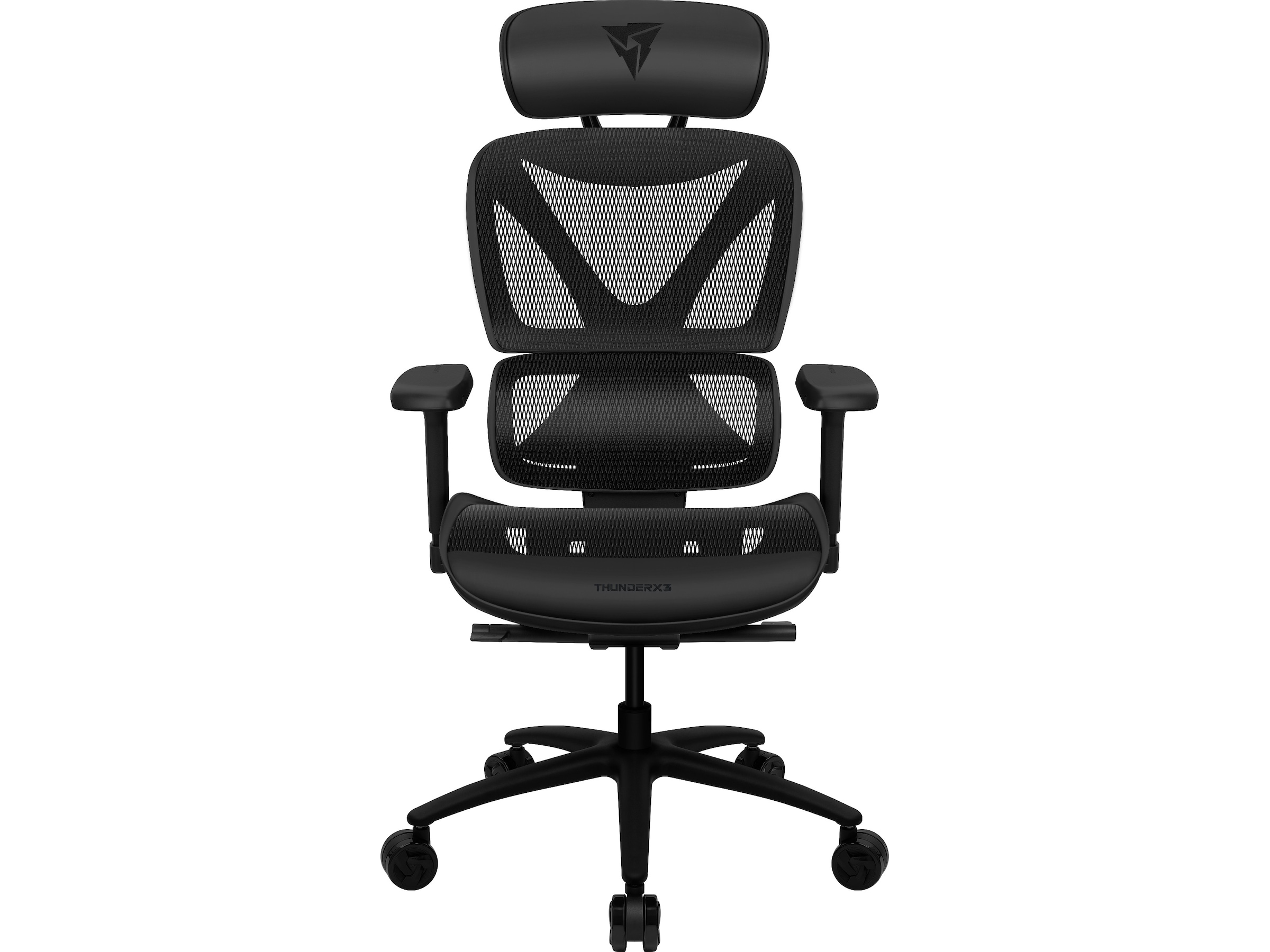 ThunderX3 XTC ergonomisk kontorsstol (mesh black) Kontorsstolar
