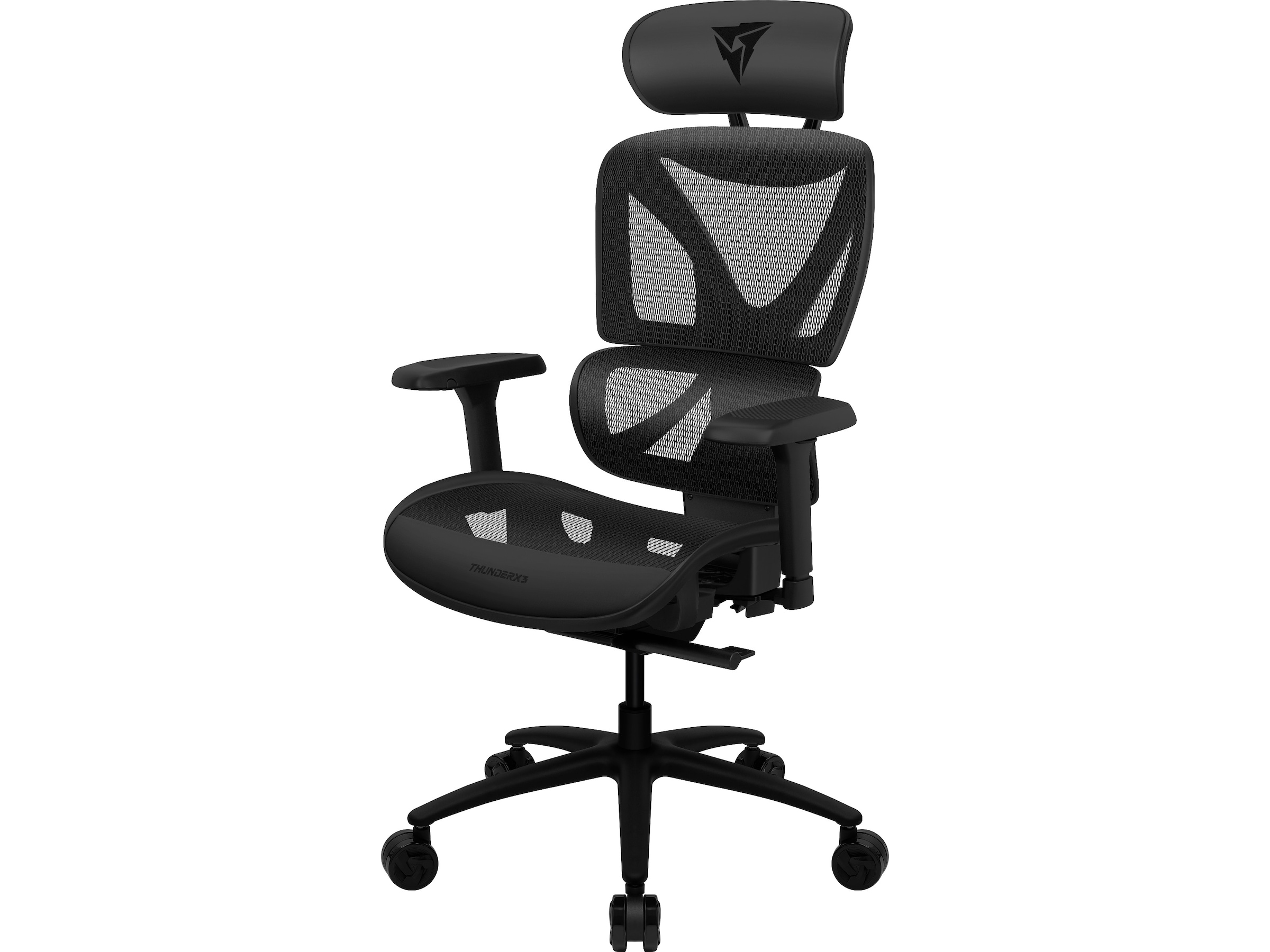 ThunderX3 XTC ergonomisk kontorsstol (mesh black) Kontorsstolar
