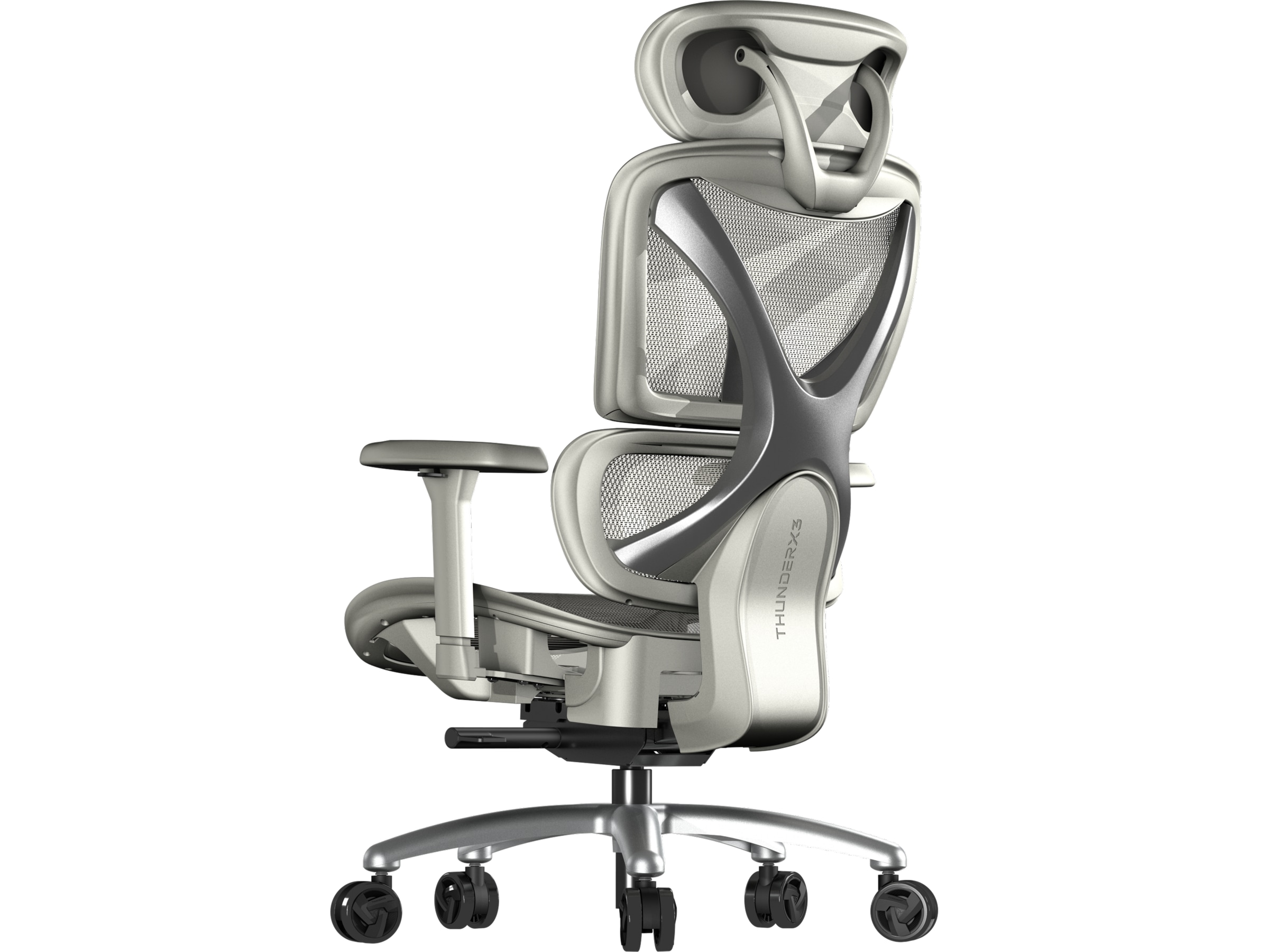 ThunderX3 XTC ergonomisk gamingstol (mesh gray) Kontorsstolar
