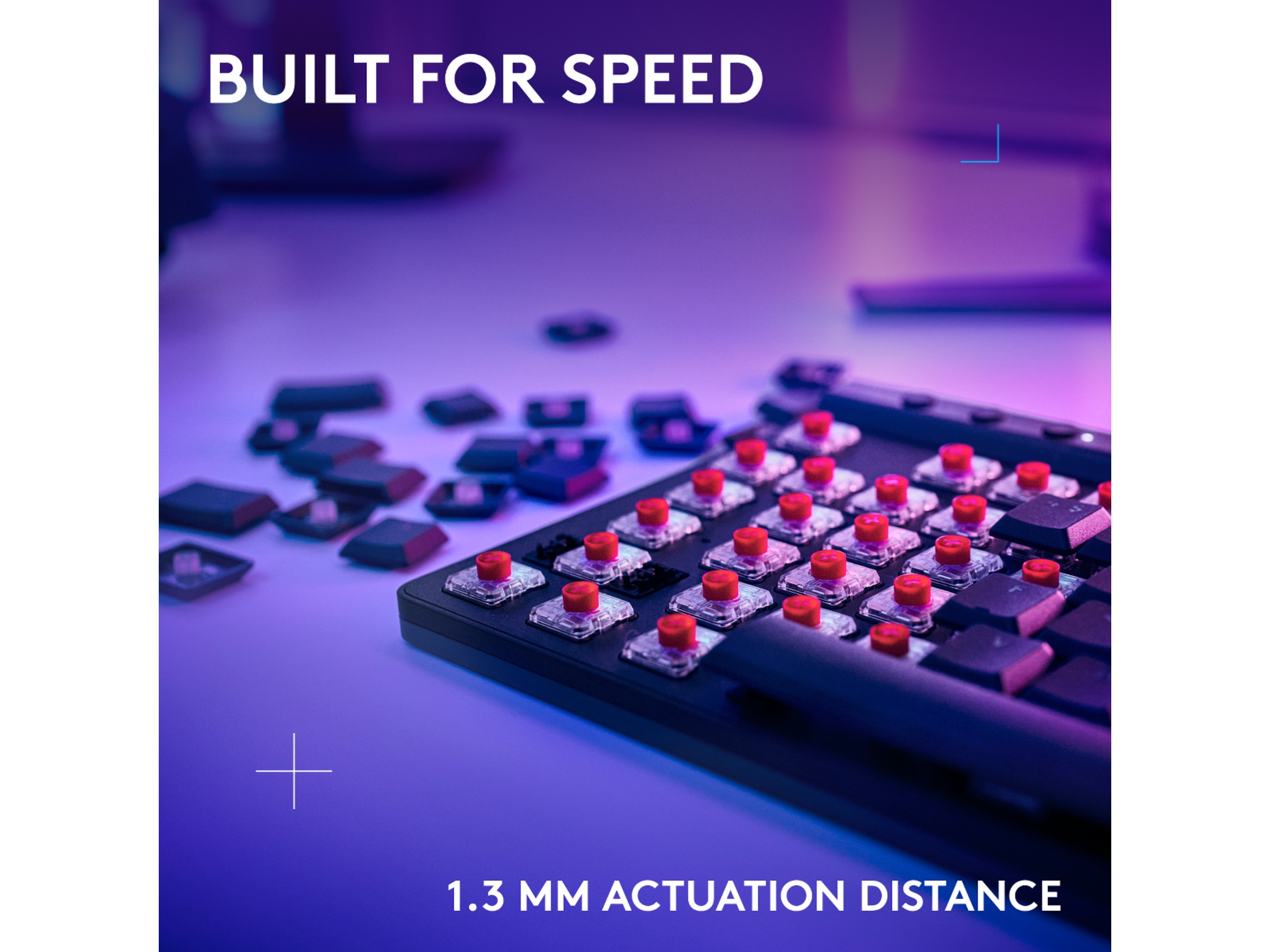 Logitech G G515 Lightspeed Gamingtangentbord (svart) -B-Grade Demo tangentbord